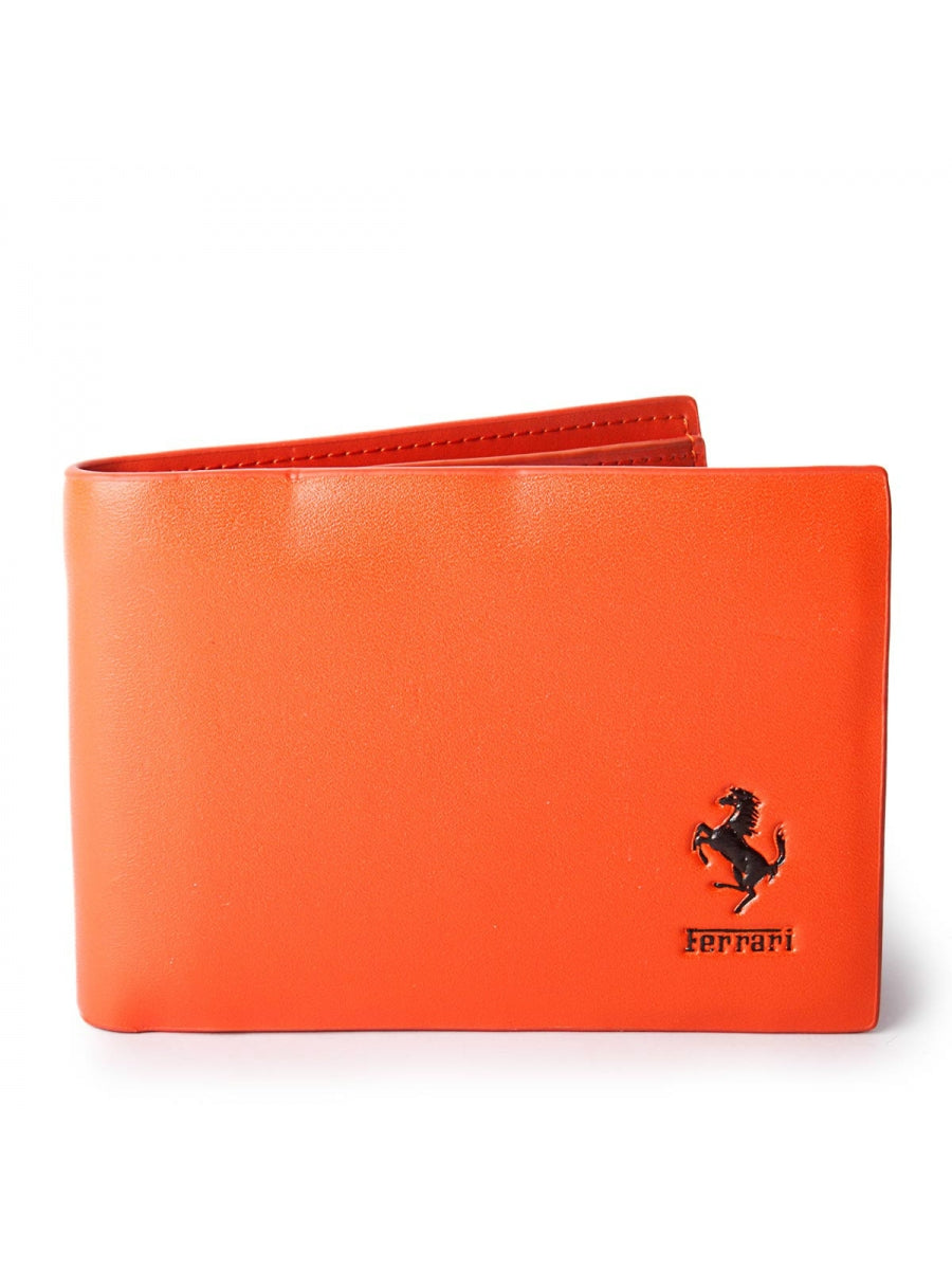 Embossed Logo with Matt Finish - Orange