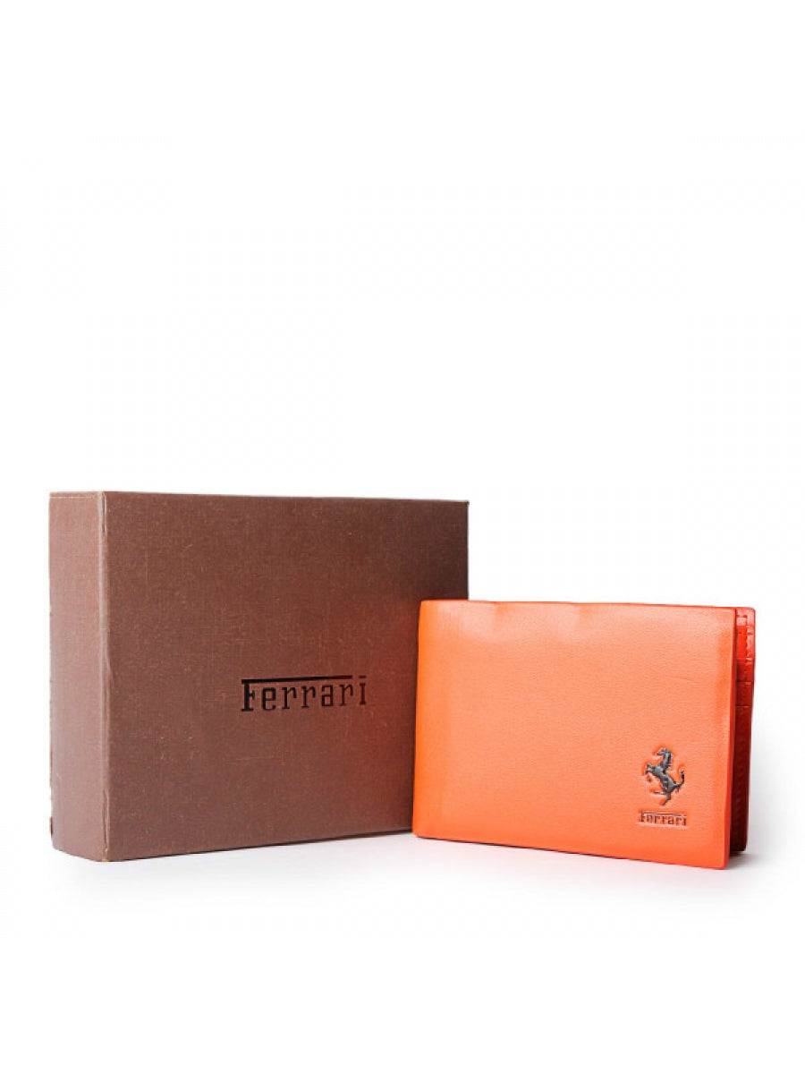 Embossed Logo with Matt Finish - Orange
