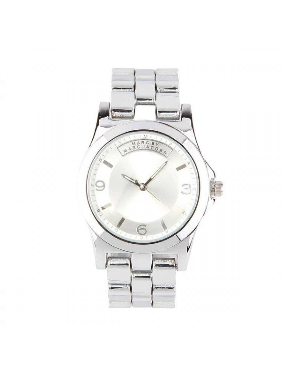 White Dial - Silver Chain - 024