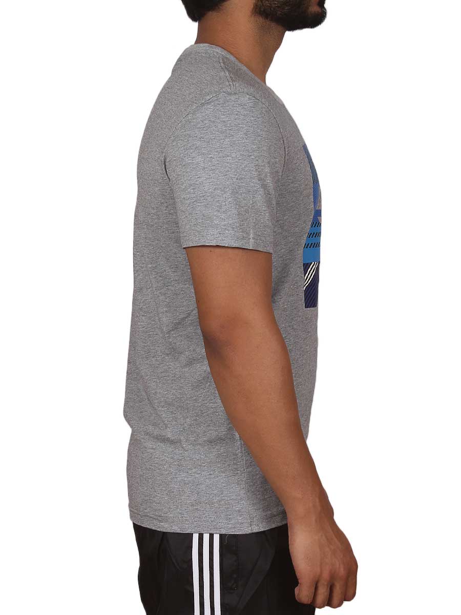 Impossible Check T-Shirt - 7029 - Grey