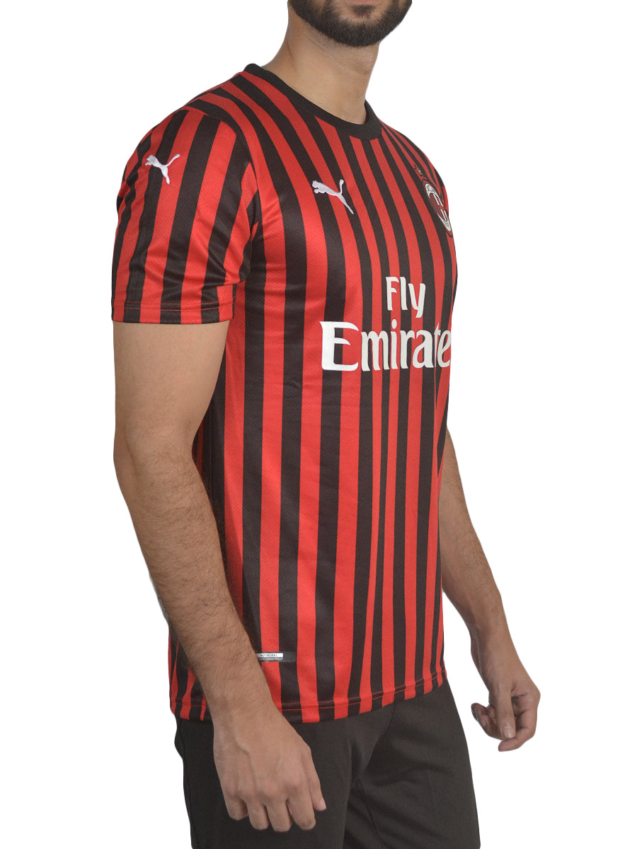 AC Milan - Fan Version - Half Sleeves - Home Jersey - 2019 / 2020