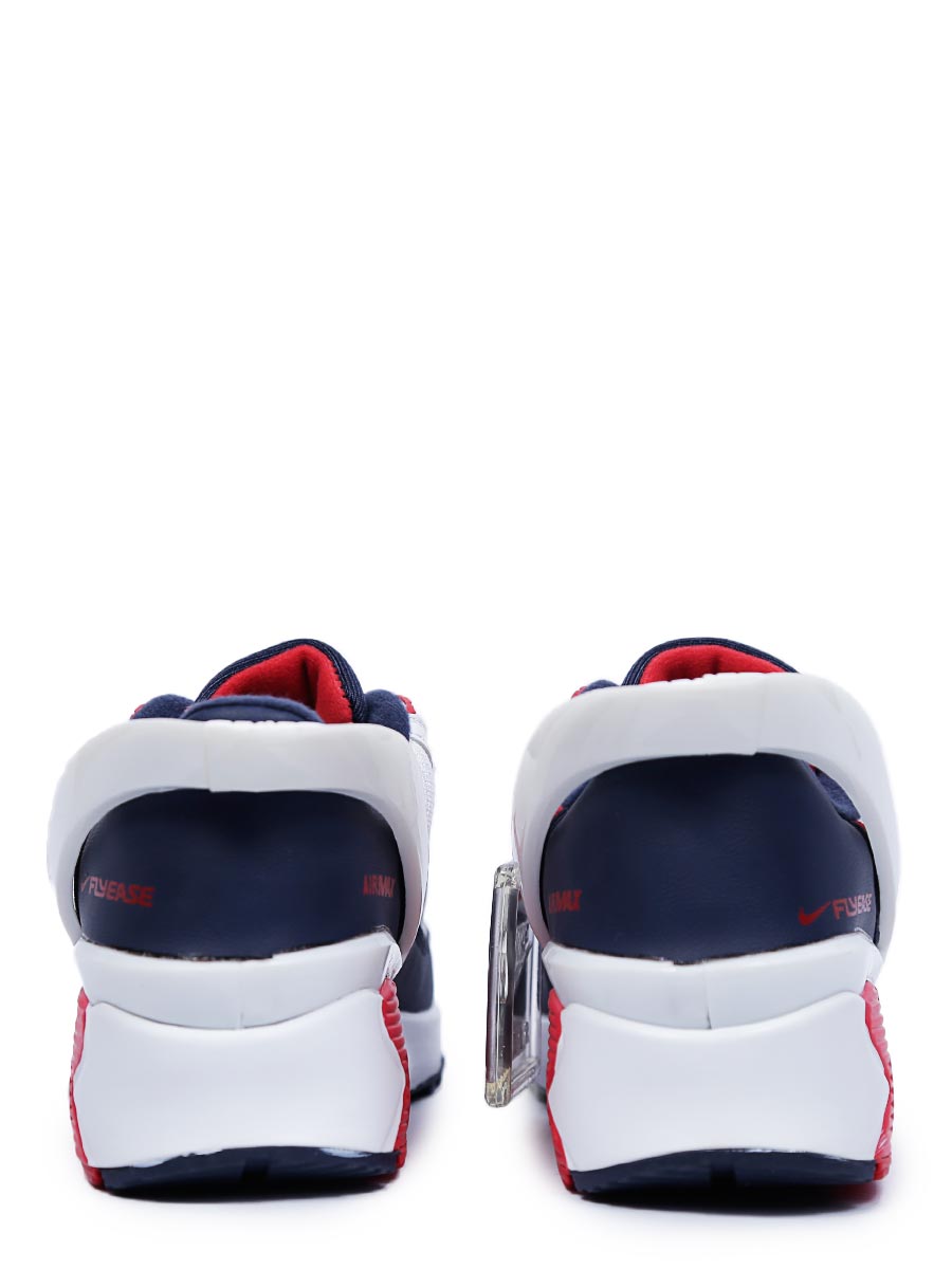 Air Max 90 FlyEase USA - White / Dark Blue / Red