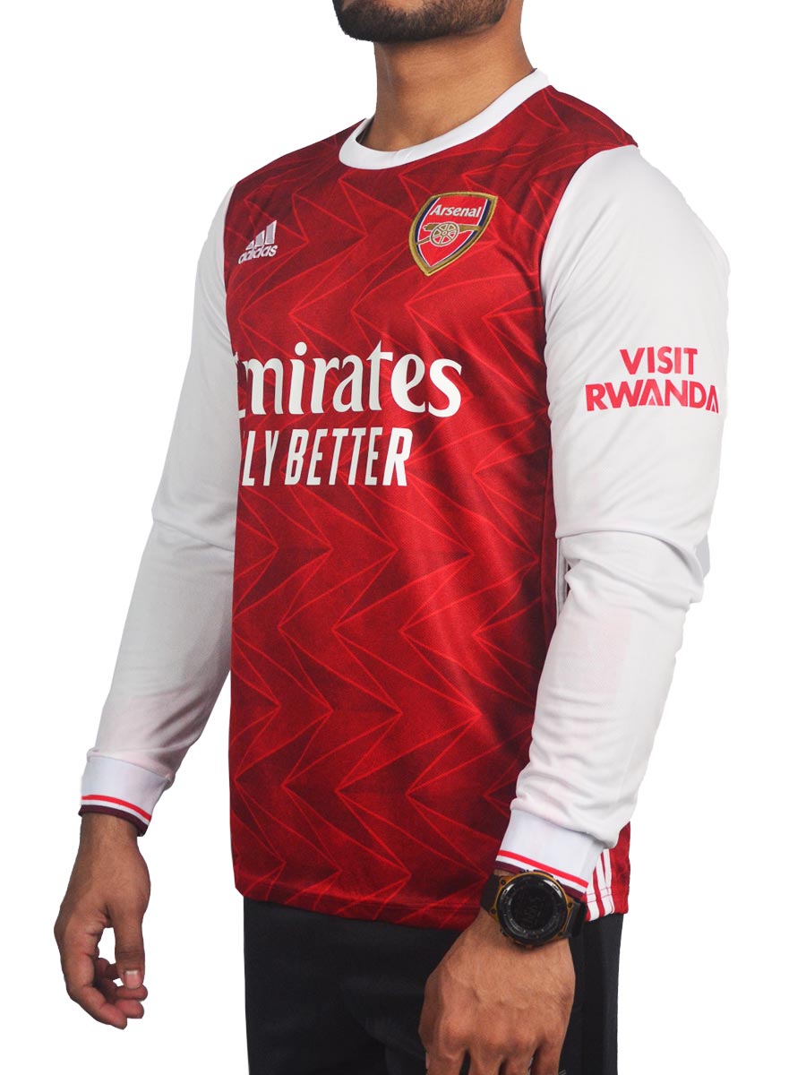 Arsenal - Fan Version - Full Sleeves - Home Jersey - 2020 / 2021