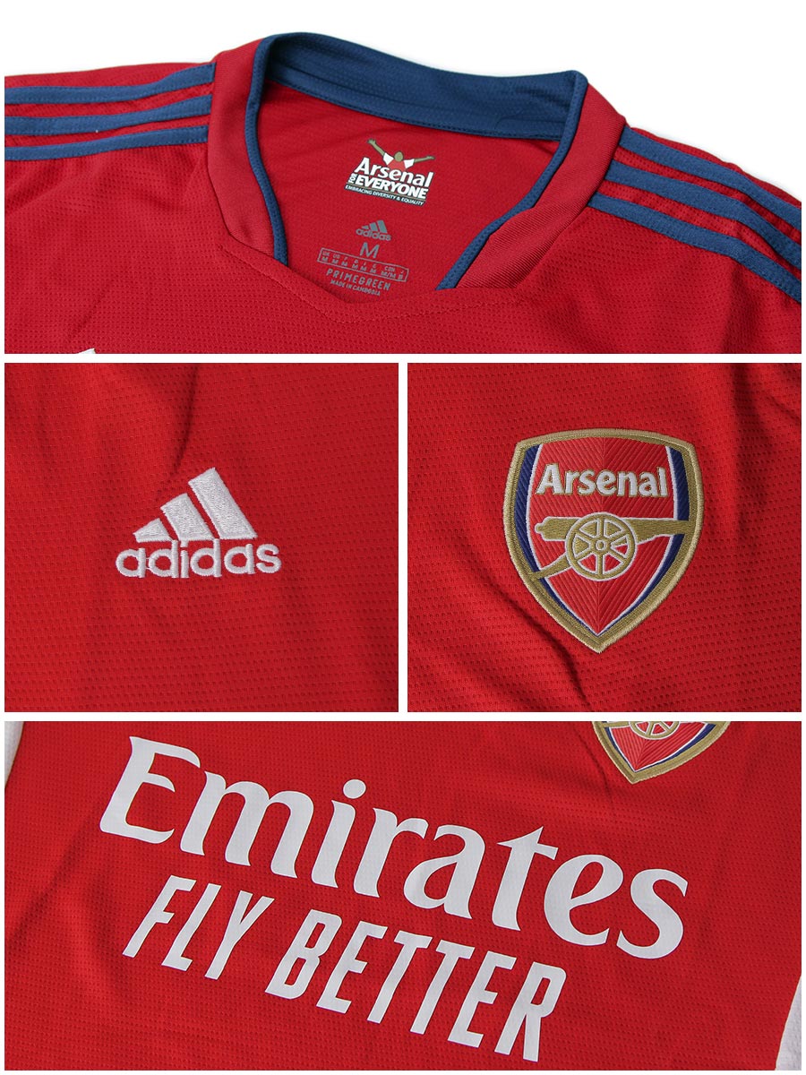 Arsenal - Fan Version - Half Sleeves - Home Jersey - 2021 / 2022
