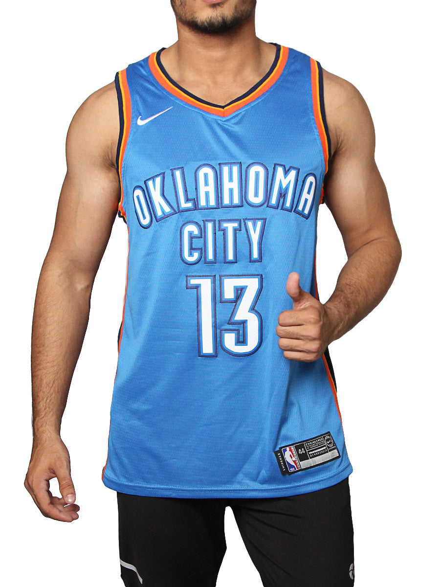 Paul george best sale oklahoma city jersey