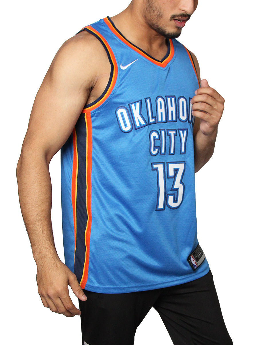 Oklahoma City Thunder - Paul George 13 - Icon Swingman - Basketball Jersey - 2017 / 2018