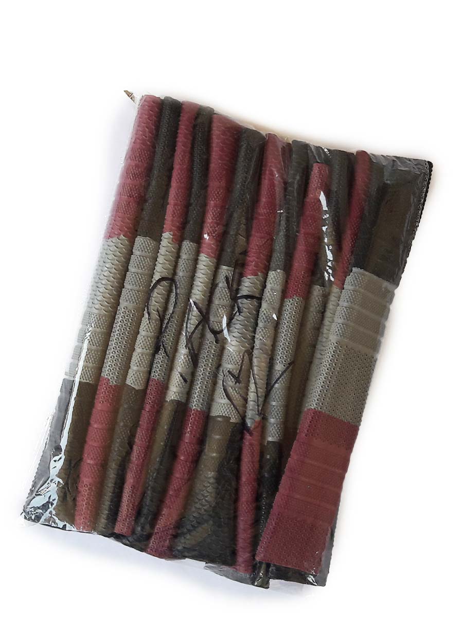 Bat Grips - Pack of 12 - Grey / Maroon / Black