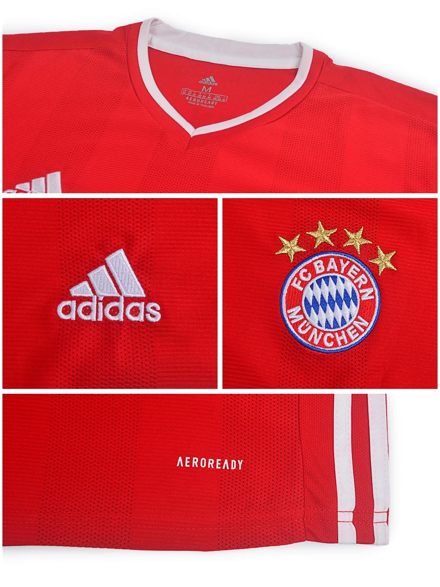 Bayern Munchen - Fan Version - Half Sleeves - Home Jersey - 2020 / 2021