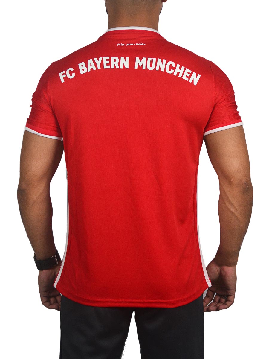 Bayern Munchen - Fan Version - Half Sleeves - Home Jersey - 2020 / 2021