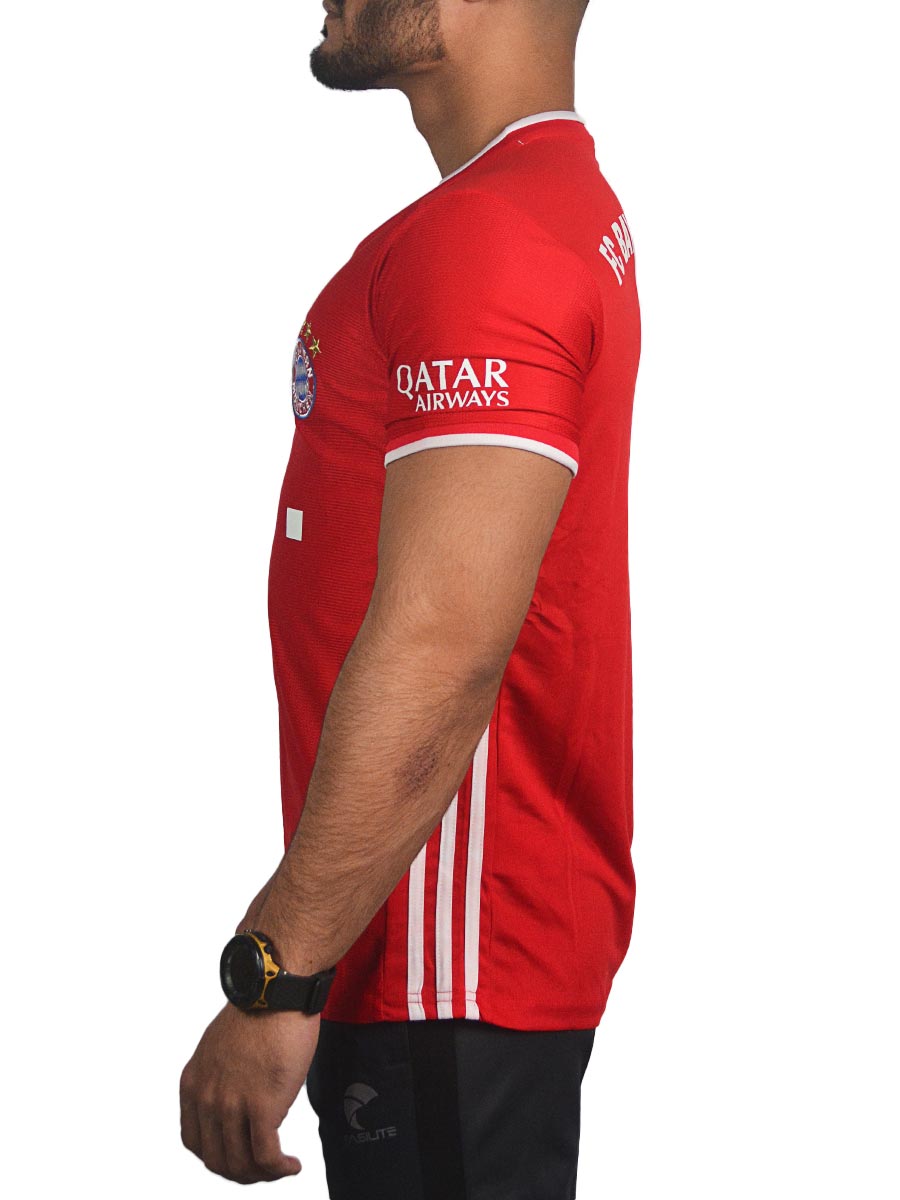 Bayern Munchen - Fan Version - Half Sleeves - Home Jersey - 2020 / 2021