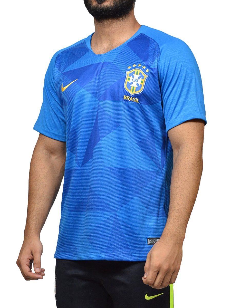 Brazil National Team - Half Sleeves - Away Jersey