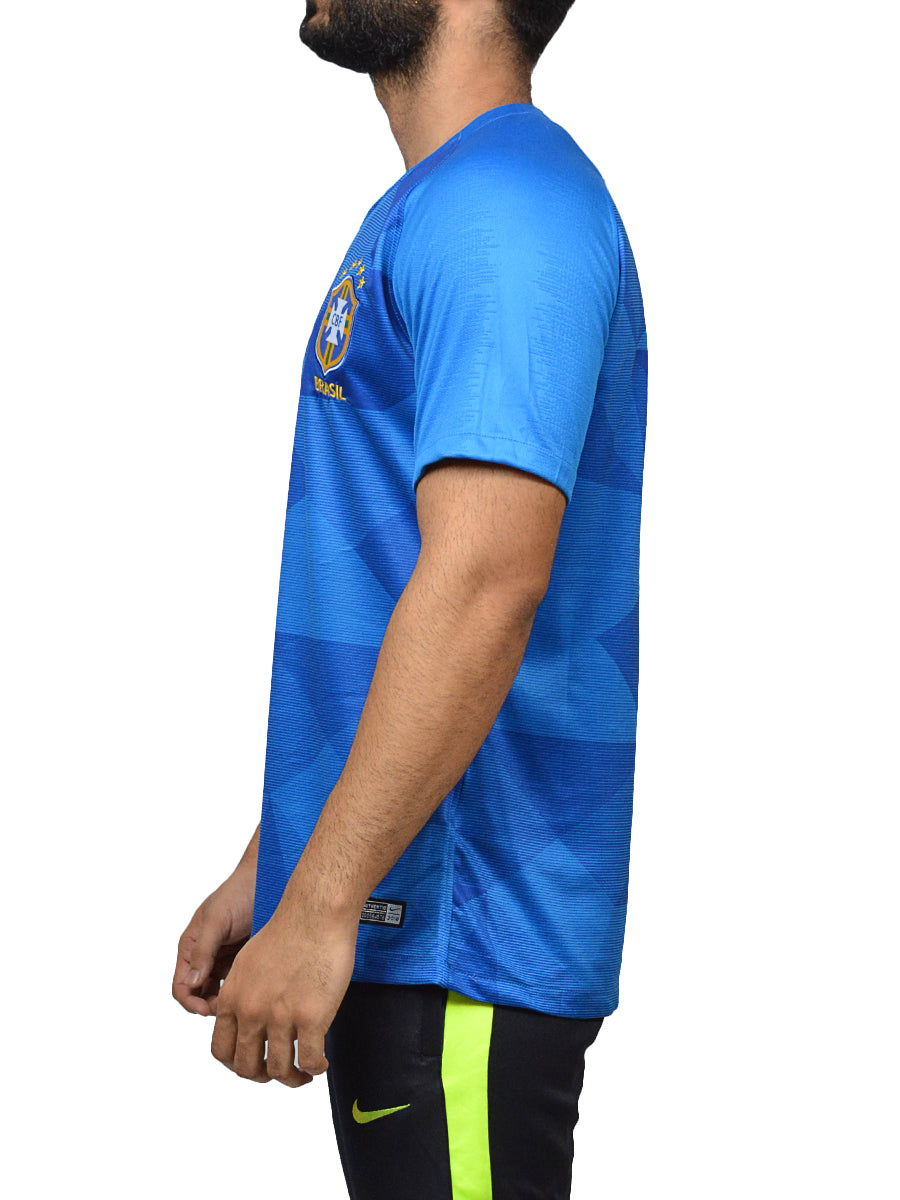 Brazil National Team - Half Sleeves - Away Jersey