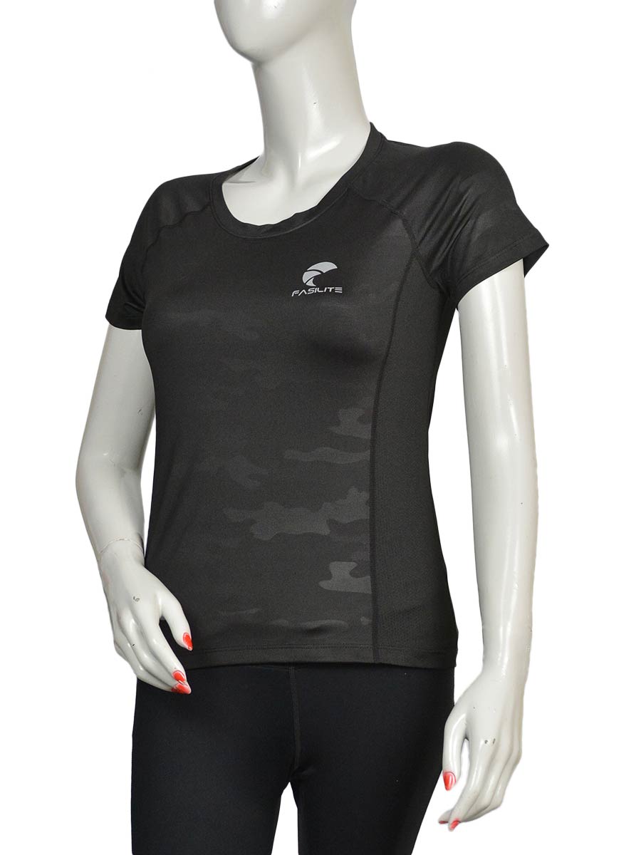 Camo Drill - T-Shirt - 20001 - Black