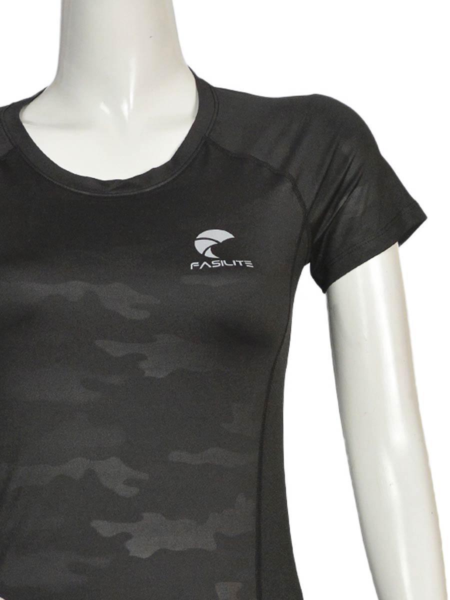 Camo Drill - T-Shirt - 20001 - Black