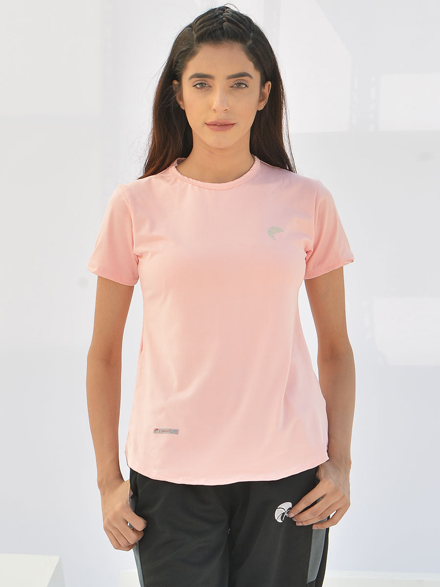 Classic - Half Sleeves - T-Shirt - 020 - Peach