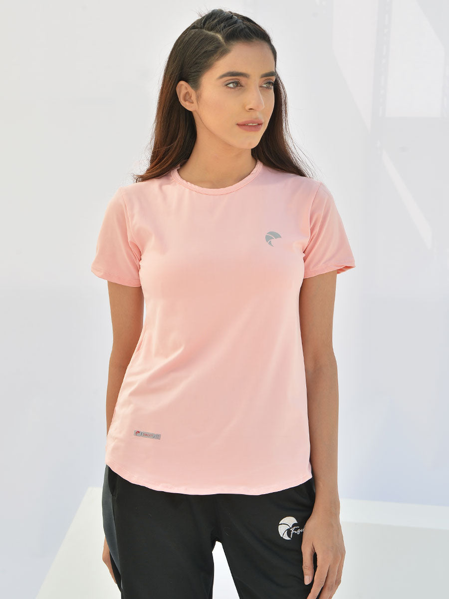 Classic - Half Sleeves - T-Shirt - 020 - Peach