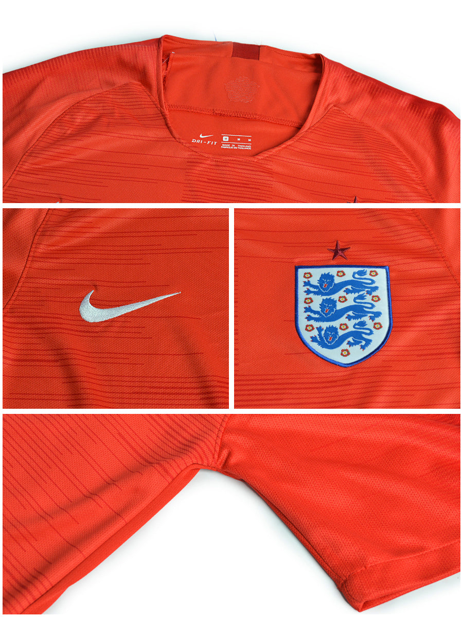 England National Team - Half Sleeves - Away Jersey