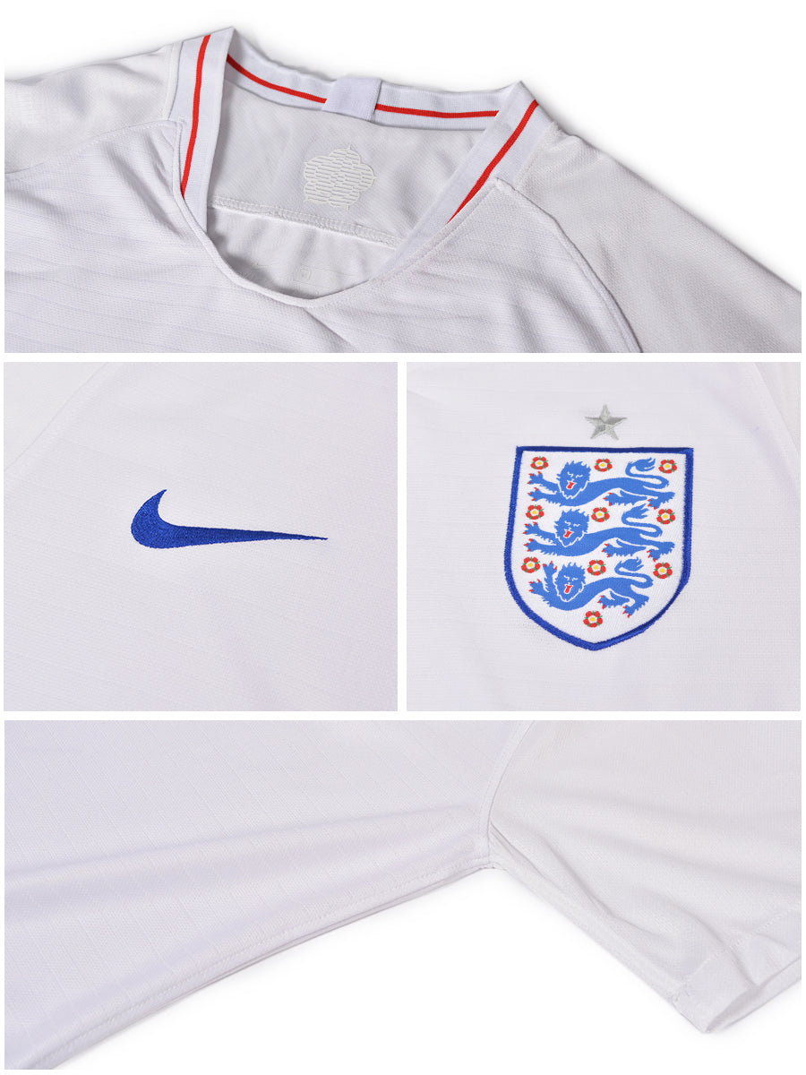 England National Team - Half Sleeves - Home Jersey