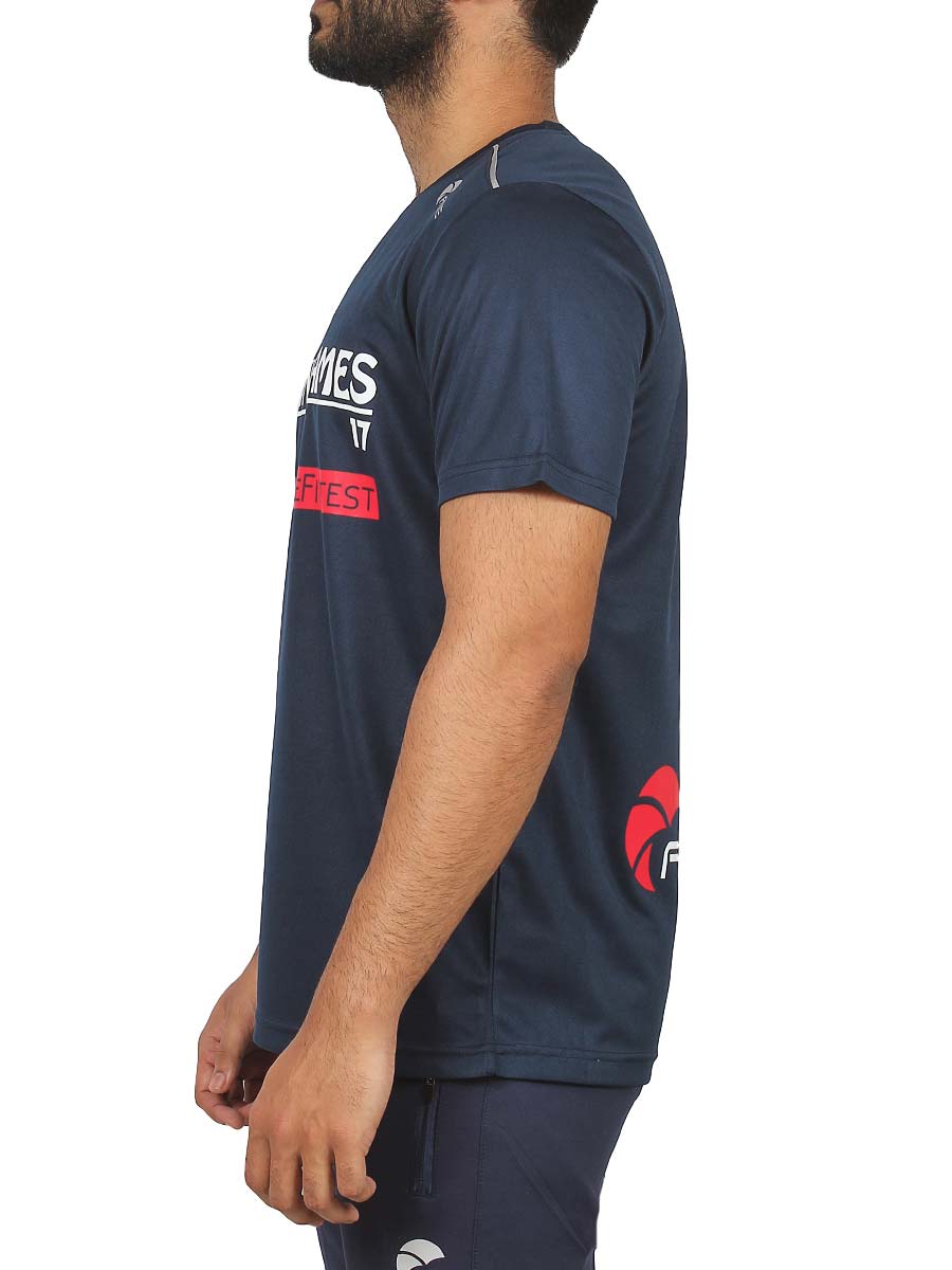 Ultra Fit - Fit in Five Games - Graphic Tee - Navy Blue