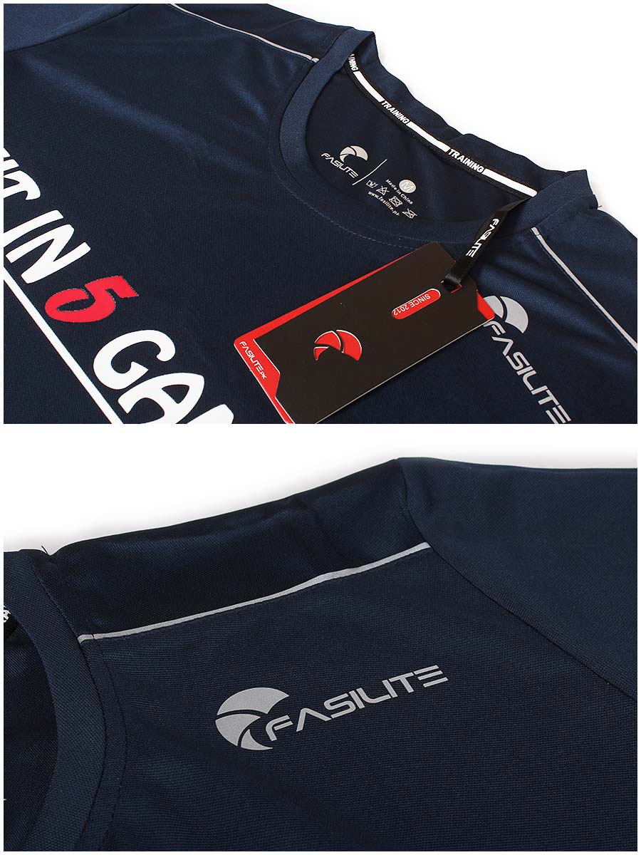 Ultra Fit - Fit in Five Games - Graphic Tee - Navy Blue