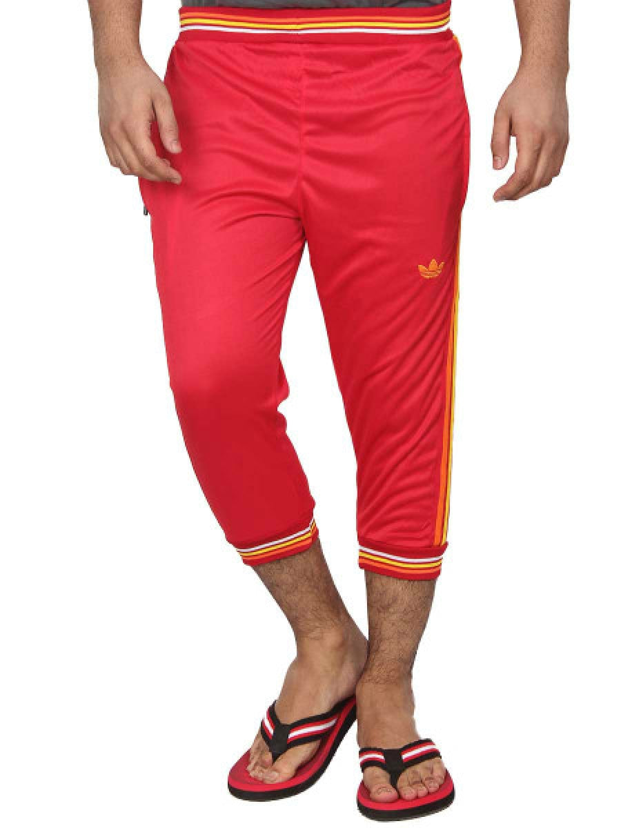 Fitted Crop Pants - 003 - Red / Sunset