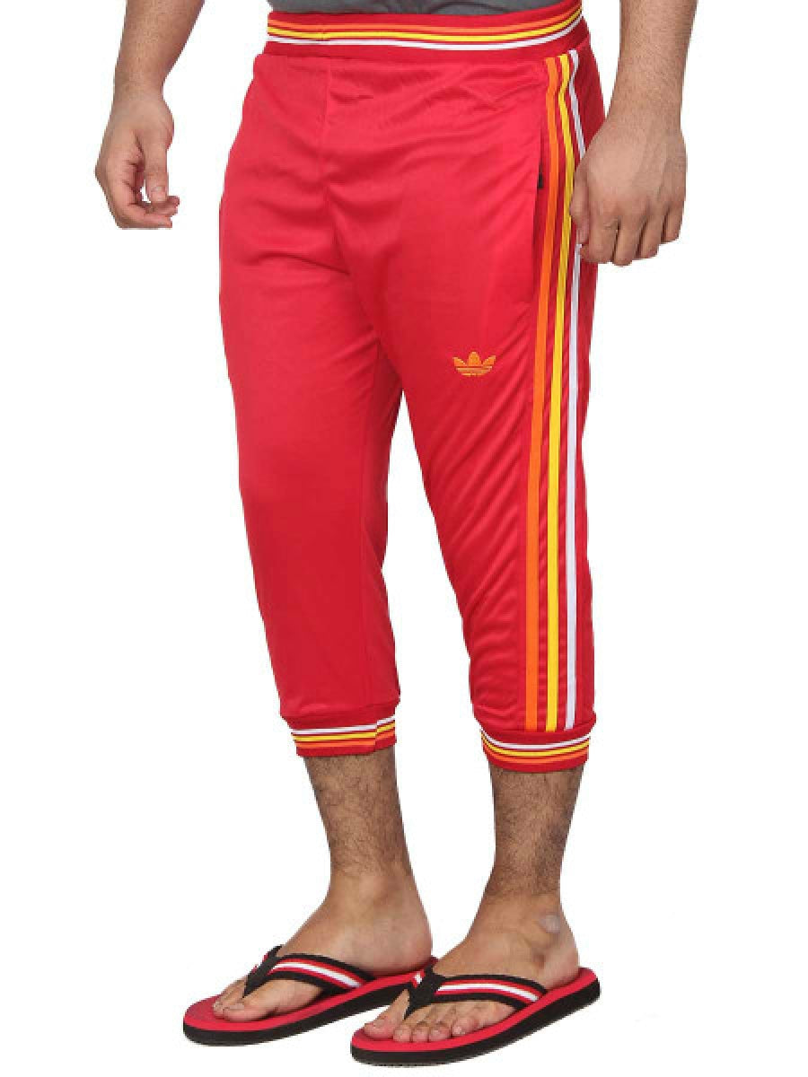 Fitted Crop Pants - 003 - Red / Sunset