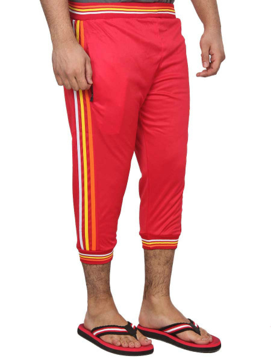 Fitted Crop Pants - 003 - Red / Sunset
