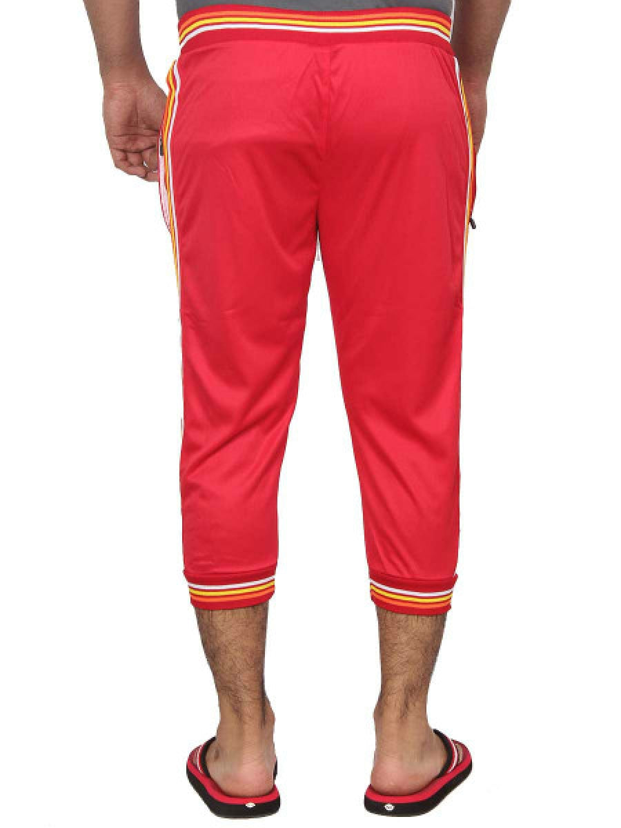 Fitted Crop Pants - 003 - Red / Sunset