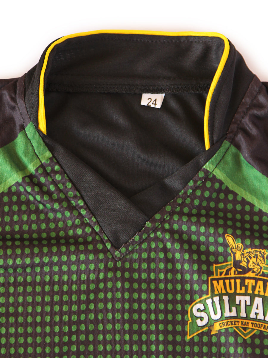 Multan Sultans - Half Sleeves - Kids Kit - PSL 2018