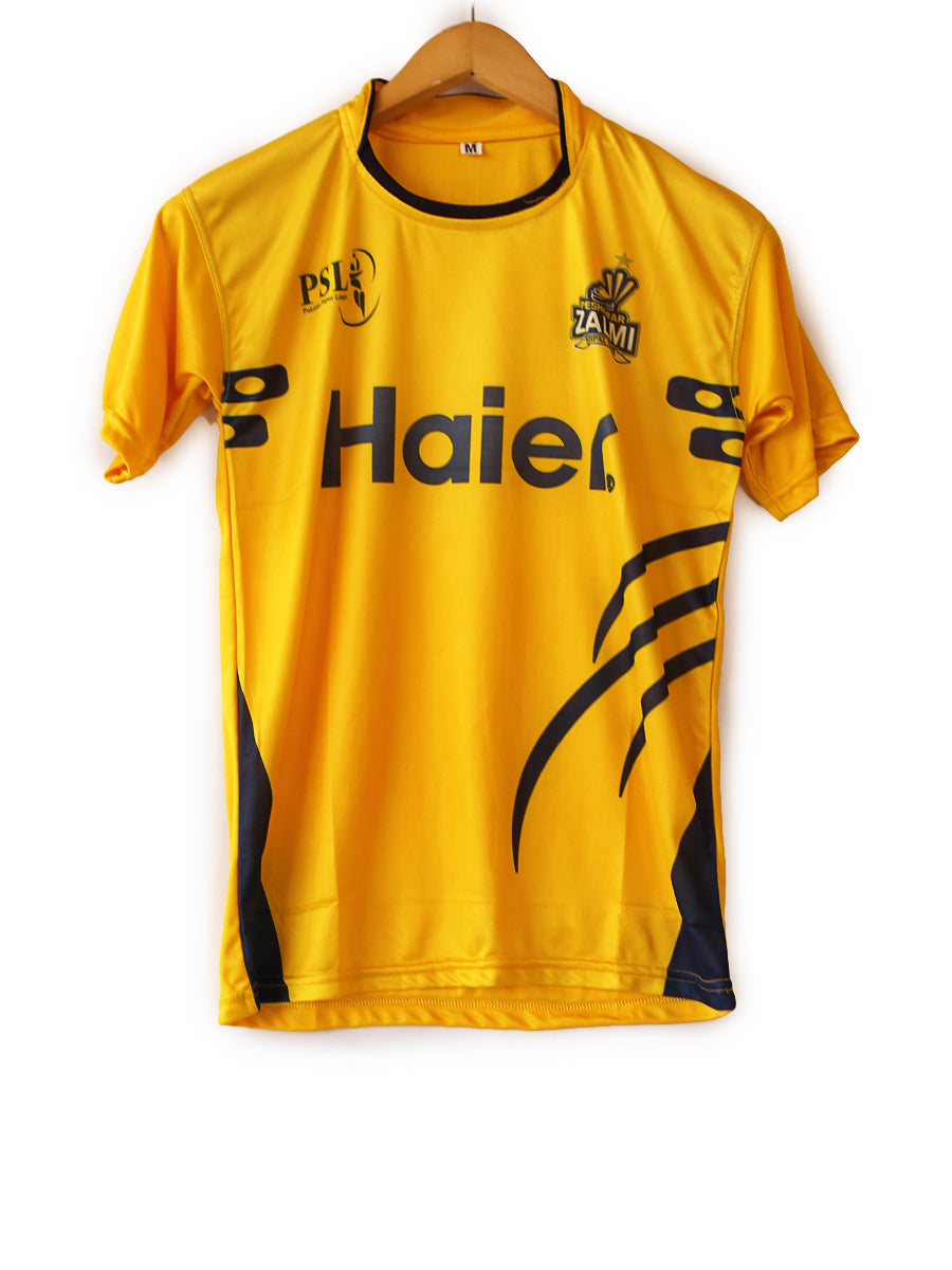 Peshawar Zalmi - Half Sleeves - T-Shirt - PSL 2018