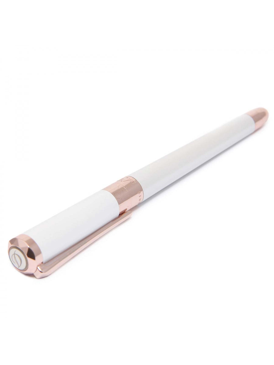 Liberte Rollerball Pen - Pear White / Rose Gold