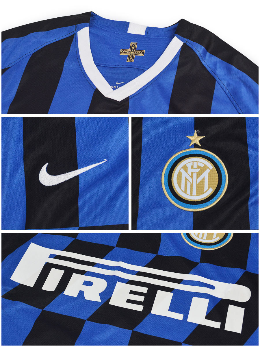 Inter Milan - Fan Version - Half Sleeves - Home Jersey - 2019 / 2020