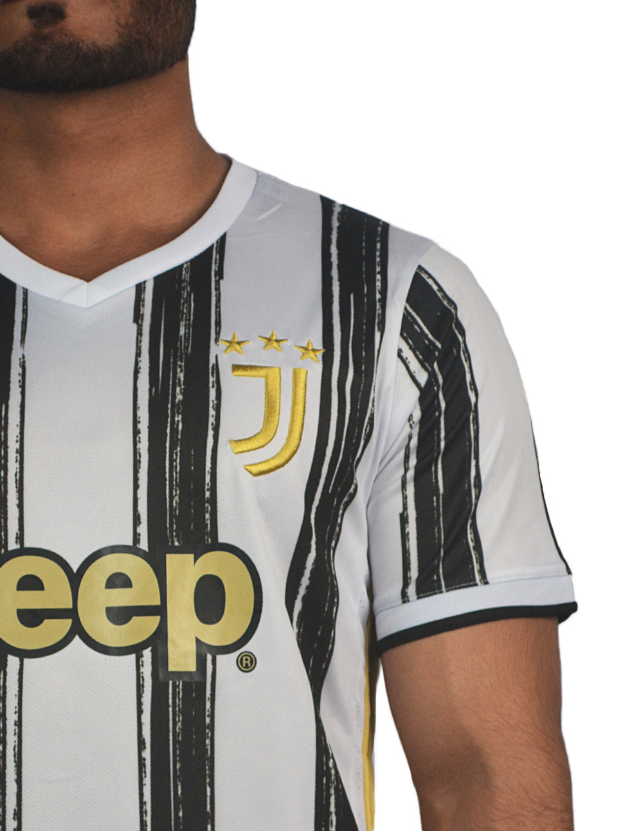 Juventus - Fan Version - Half Sleeves - Home Jersey - 2020 / 2021