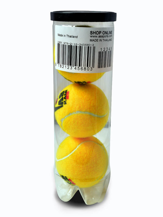 Kami 23 - Tennis Cricket Ball - Pack of 3 - Yellow