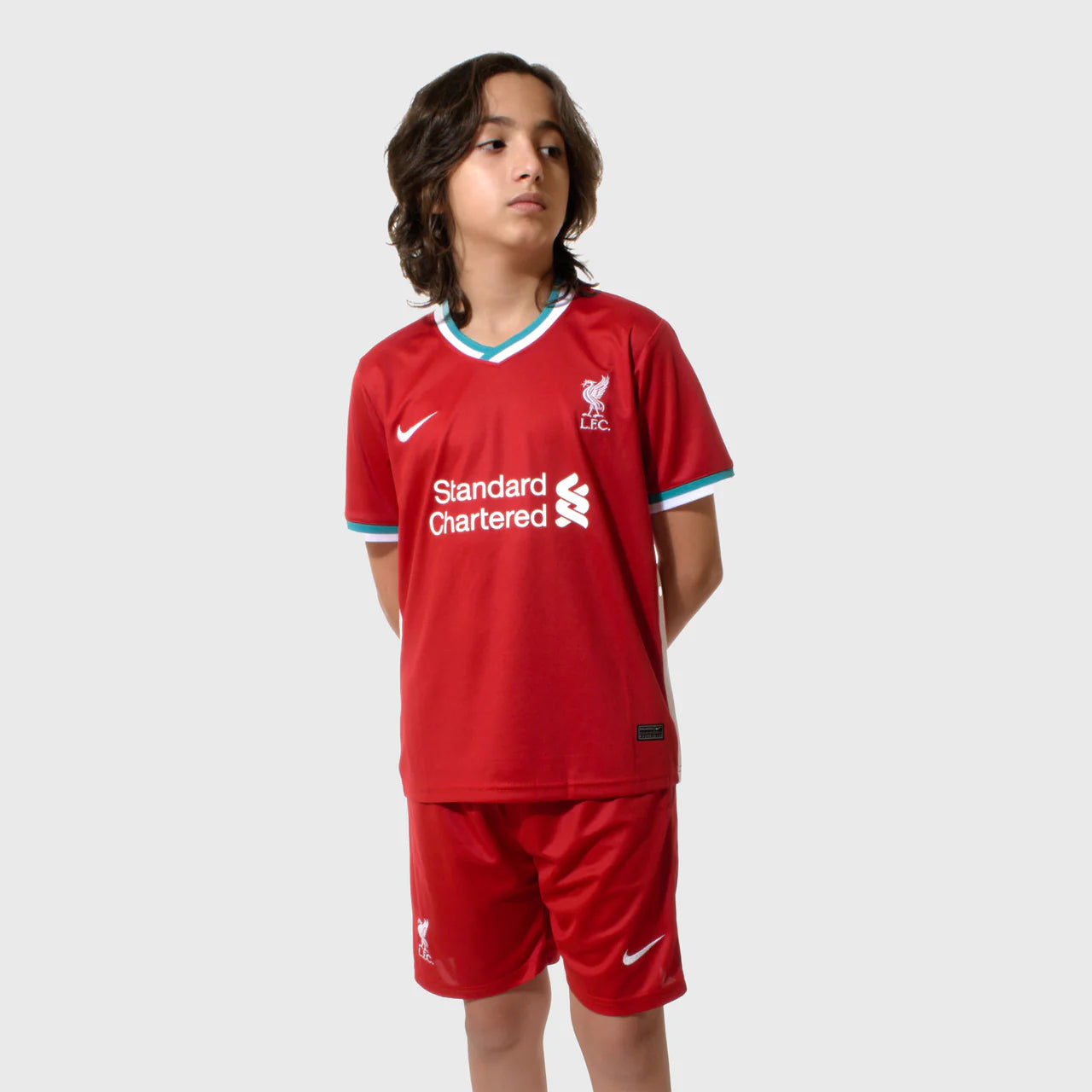 Liverpool Fan version Kids Home kit 2020 2021 Fasilite Athleisure