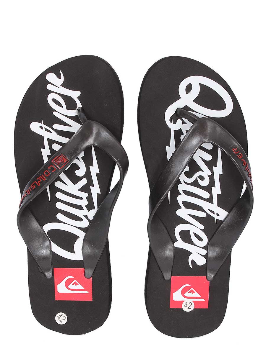 Maldive Logo - Flip Flop - Black