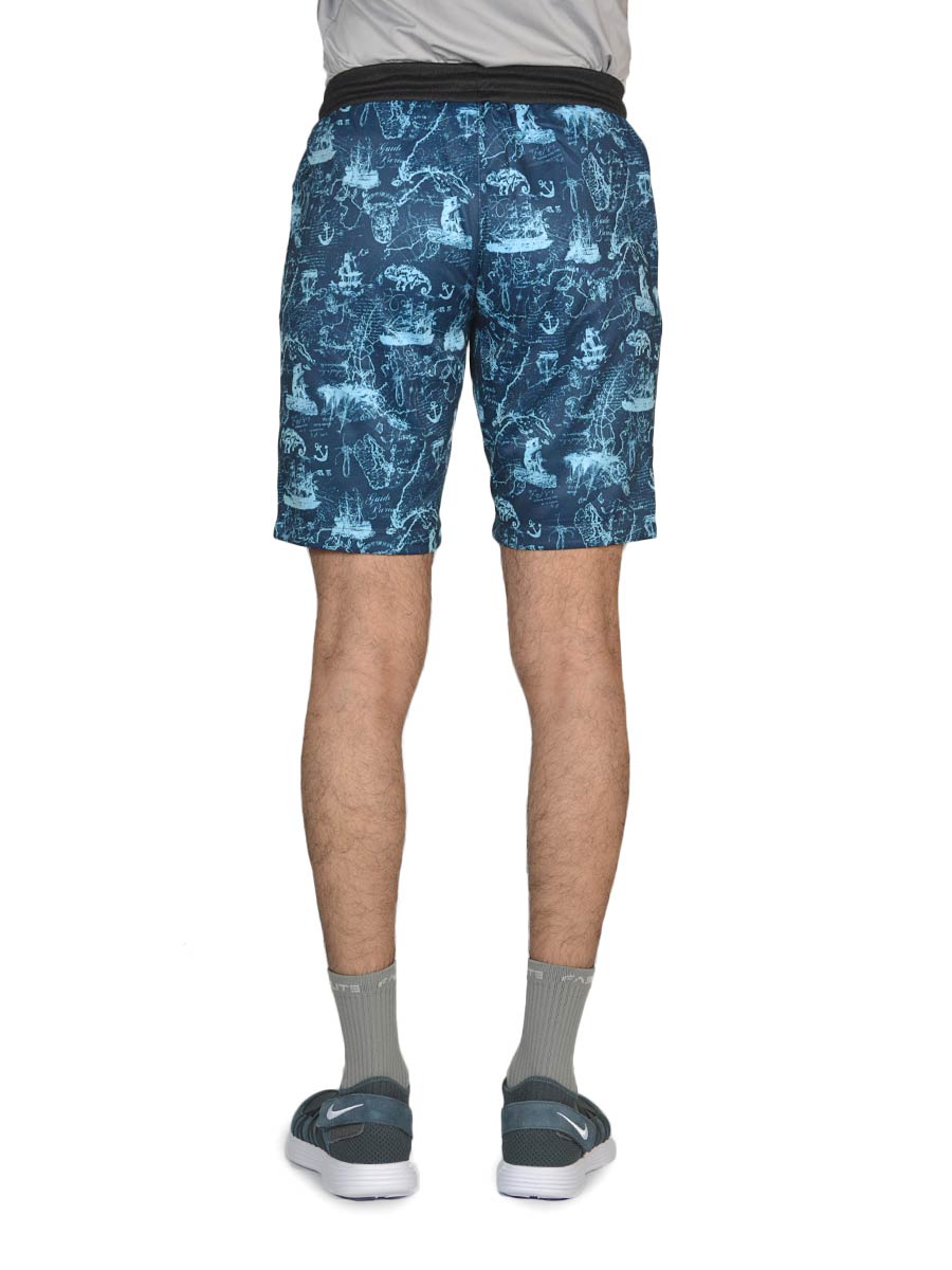 Ocean Printed - Shorts - 3201