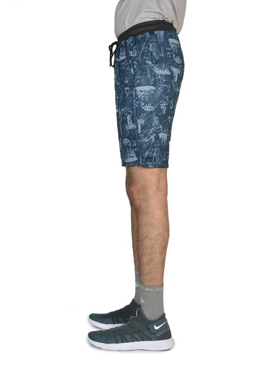 Ocean Printed - Shorts - 3201