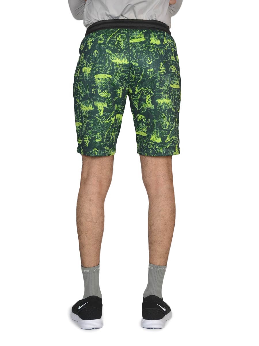 Ocean Printed - Shorts - 3201
