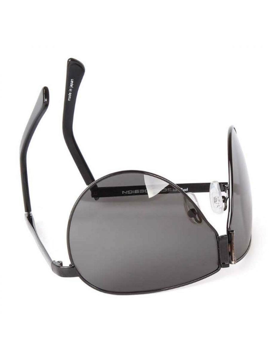 PD Polarized Folding Sunglasses - PD-8422 - Black / Mercury Grey