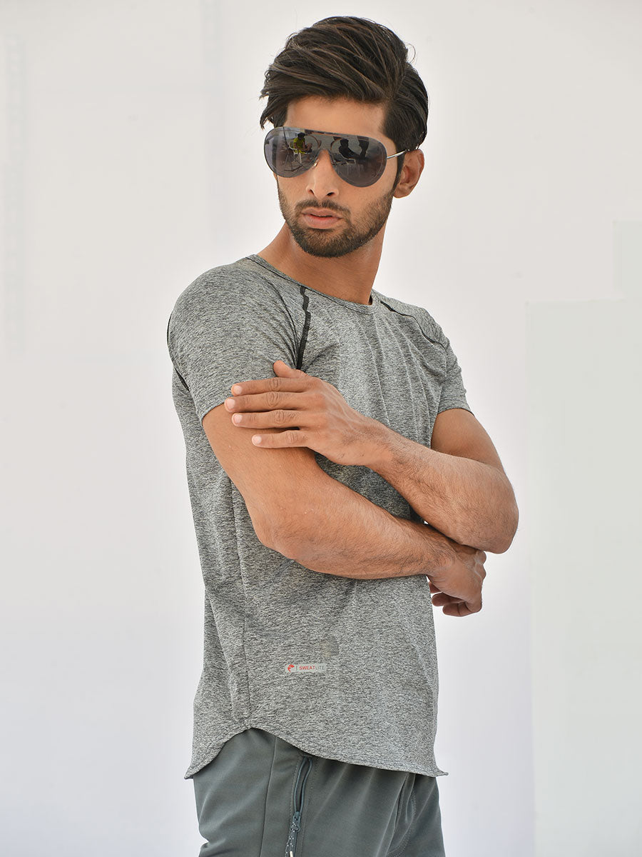 Perform Ace - T-Shirt - 019 - Heather Grey