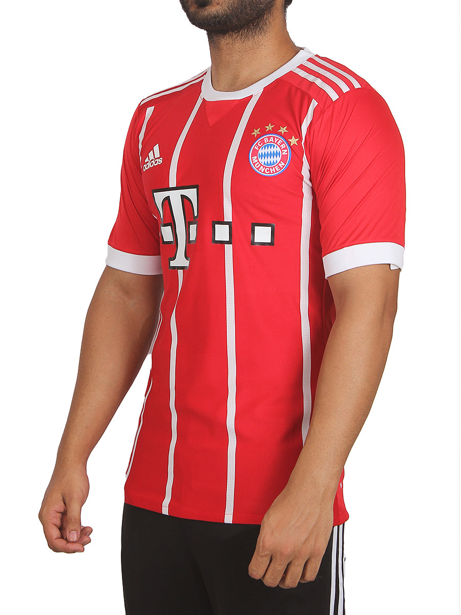 Bayern Munchen - Player Version - Half Sleeves - Home Jersey - 2017 / 2018