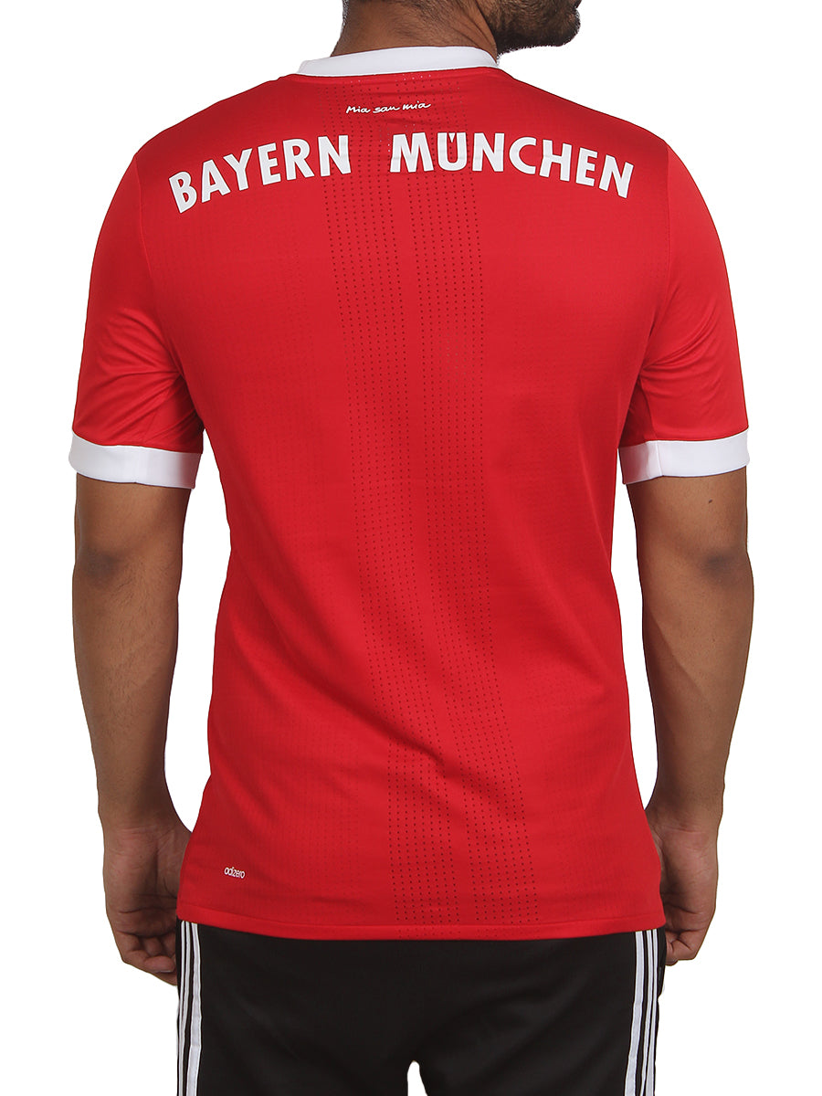 Bayern Munchen - Player Version - Half Sleeves - Home Jersey - 2017 / 2018