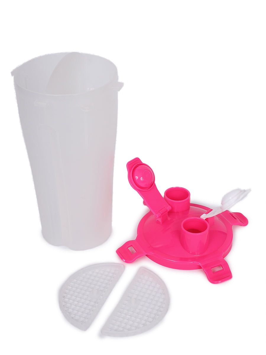 2.0 Dual - Shaker Bottle - Translucent / Pink