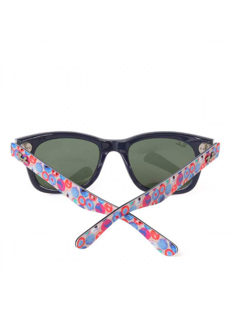 Wayfarer Rare Print Pins - RB-2140F - Multi / Green