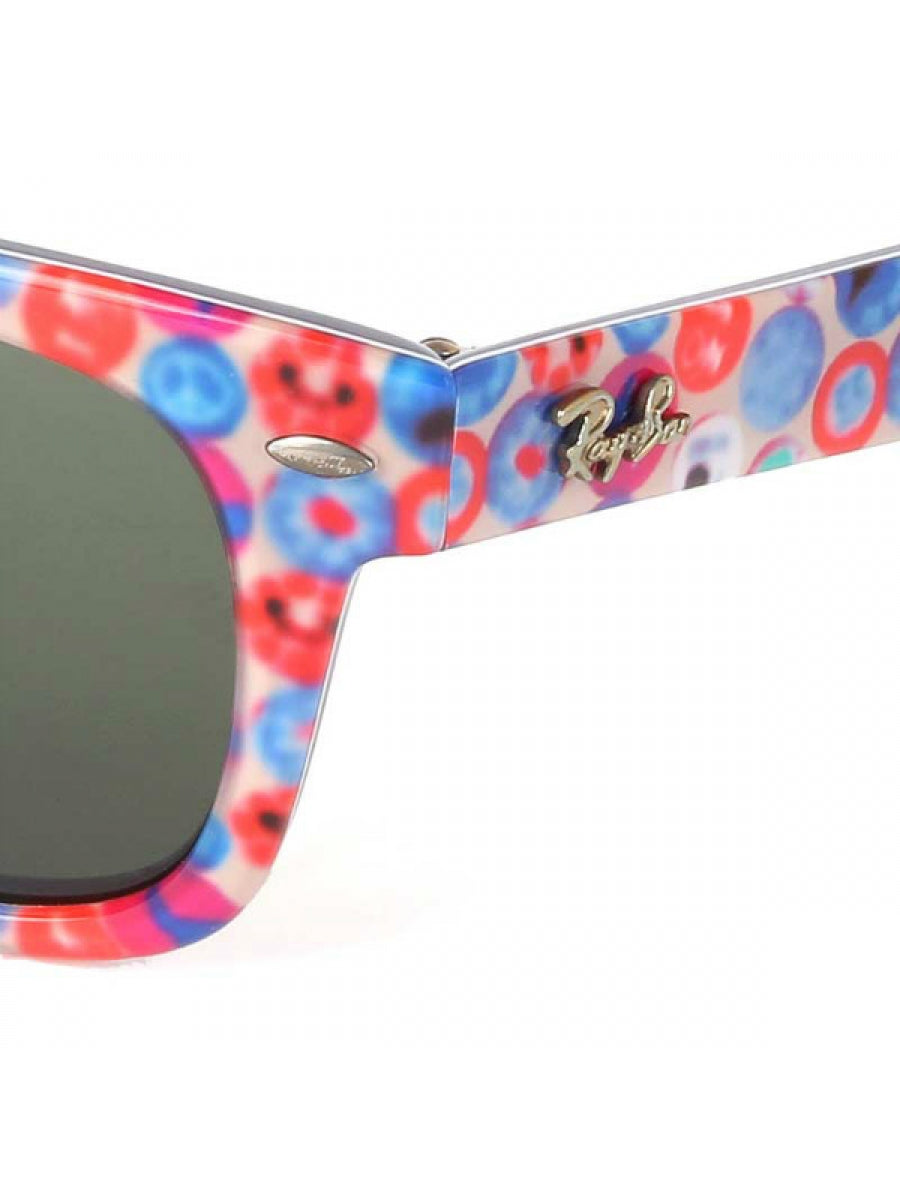 Wayfarer Rare Print Pins - RB-2140F - Multi / Green