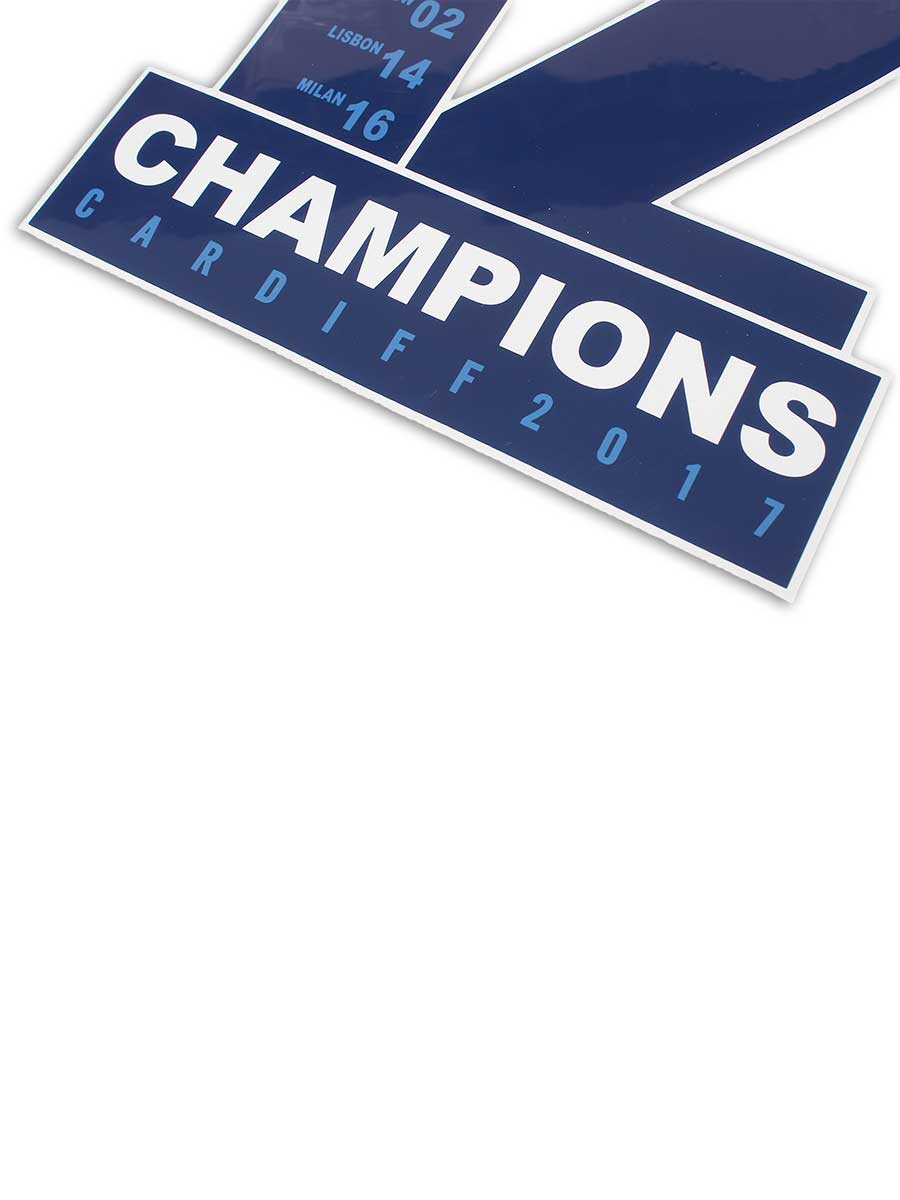 Champions 12 - Heat Press Sticker - For Real Madrid