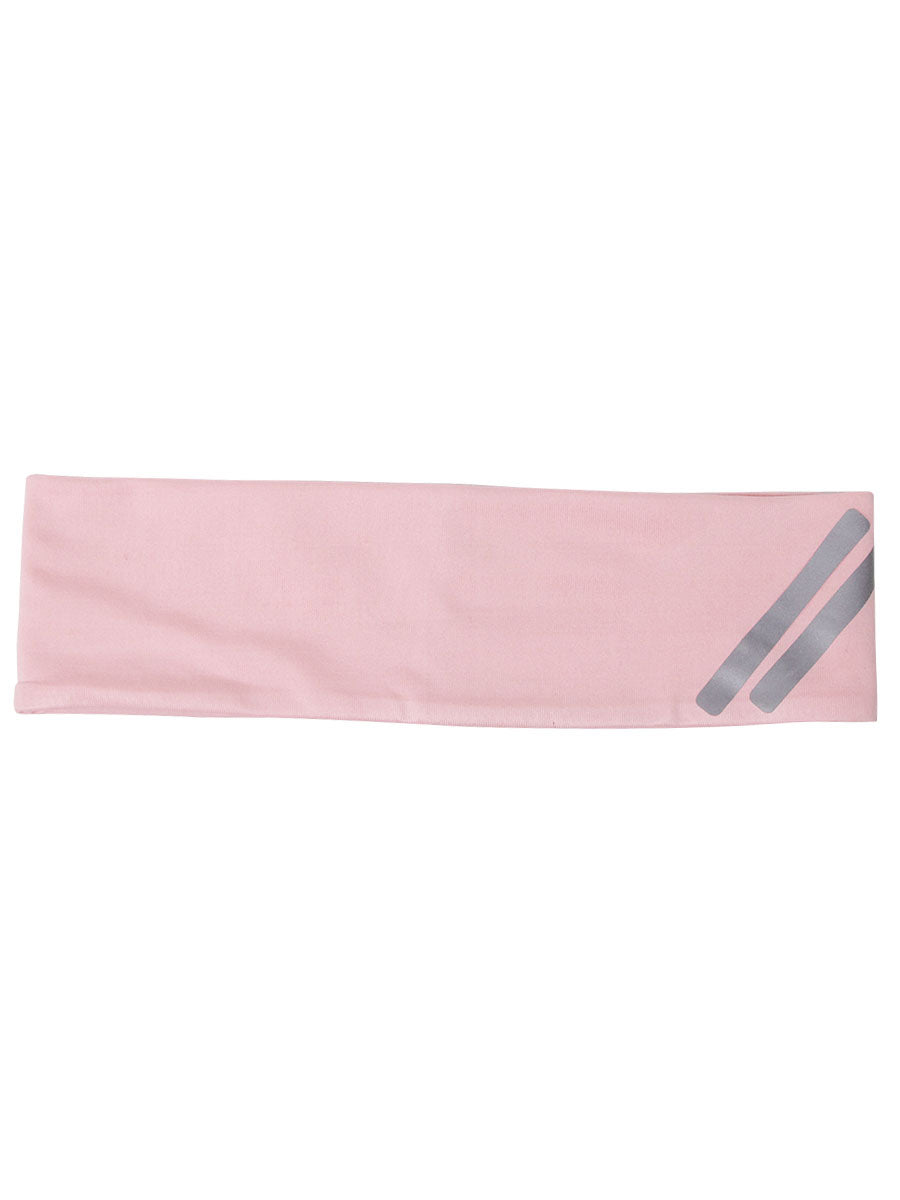 Headband Reflective Cross Stripes S6 - Light Pink