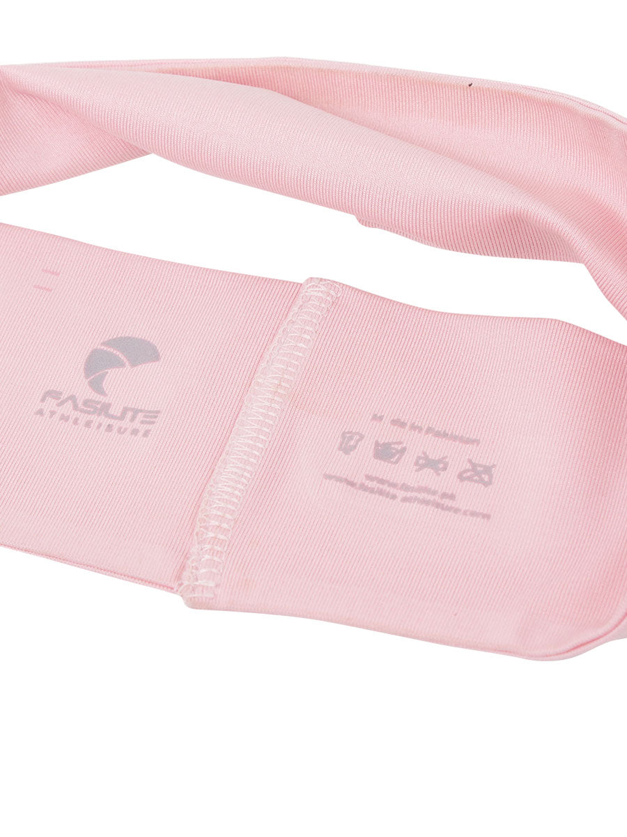 Headband Reflective Cross Stripes S6 - Light Pink