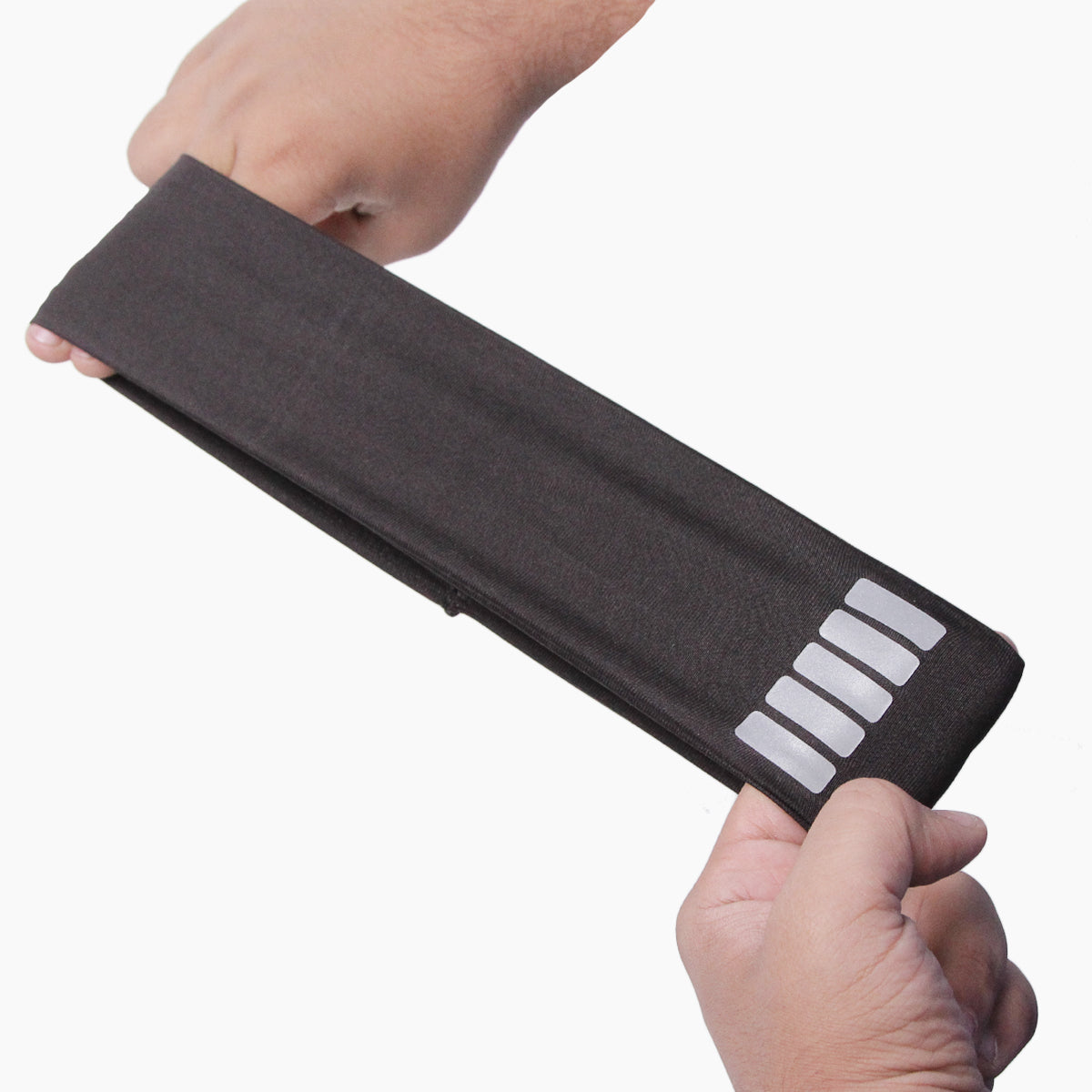 Headband Reflective Blocks S8 - Black